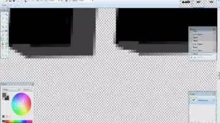 paint.net how to make 3d words tutorial/speed art