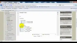 Moodle 2 Organizing Resources