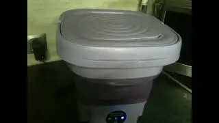 crash test mini machine a laver le  linge/ mini washing machine
