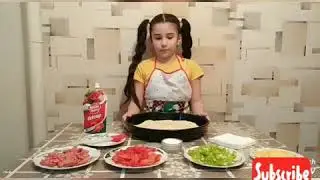Простой рецепт пиццы от Марьяшки🍕🍕