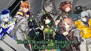 New Arknights English Voices | Batch 39 datamined (16/9/2025 update)
