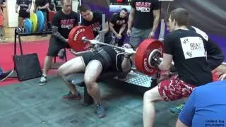 Кирилл Филиппов, жим лежа, 240, 260 EC WPC 2017