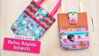 Como costurar Bolsa Infantil