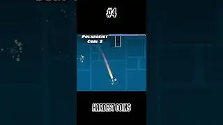 #GeometryDash hardest coins (Ranking #6 - 1). Complete video in the desc.