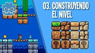 03. Construyendo el nivel. Plataformas 2D con Godot.