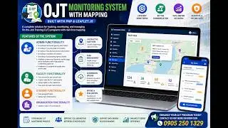OJT Monitoring System with Mapping using PHP and Leaflet