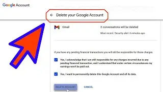 How To Delete GMAIL ACCOUNT Permanently | Delete Gmail Account | Google Account | Google