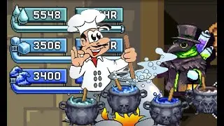 idleon Full Cranium Cooking Session - Active Bubo