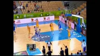 Kaimakoglou nice fake and assist to Bouroussis