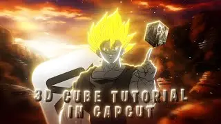 3d Cube Tutorial In Capcut | 3D In Capcut 