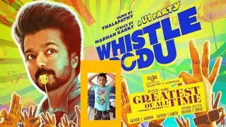 WHISTLE PODU SONG REACTION | G.O.A.T | THALAPATHY VIJAY | GURU TOONS