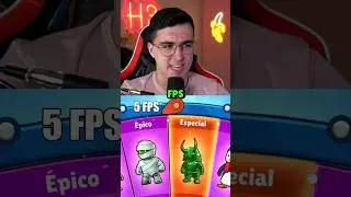60 FPS vs 5 FPS en STUMBLE GUYS! 🥵🔥 