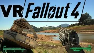 Fallout 4 VR mod in Oculus Rift gameplay PC virtual reality Bethesda 2017