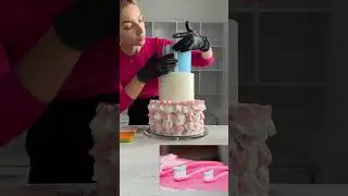 Трёхъярусный торт Barbie 🎀 