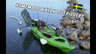 My homemade kayak outriggers (seabird lunar 12)