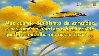 MENSAGEM DE REFLEXÃO GOSPEL   O QUERER DE DEUS   Linda Mensagem Gospel   Vídeo p