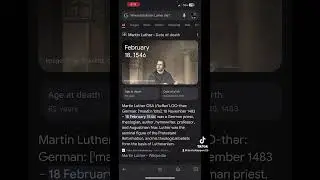 A little history lesson on Martin Luther ￼