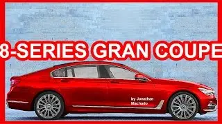 PHOTOSHOP Novo BMW Série 8 Gran Coupé 2019 