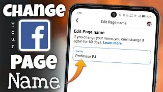 How to Change Your Facebook Page Name