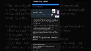 Samsung A70 Update March 2022