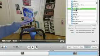iMovie Special Effects Tutorial:Blurring