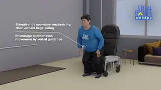 Sit to Stand (pear)  - with motion graphics