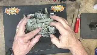 Quadrajet Power How to attach your choke rod when it has disconnected.