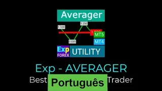 Português. Averager. Abrindo negócios contra a tendência e na tendência!