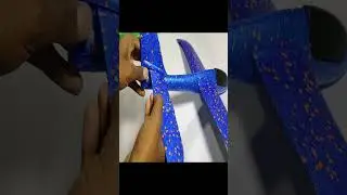 Large Throwing Foam Plane #Unboxing #Flying #Test #rchelicopterremotecontrol #technicalmaker