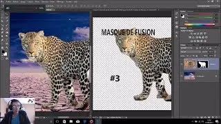 DETOURAGE MASQUE DE FUSION PHOTOSHOP