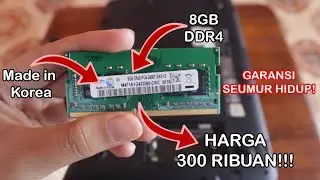 RAM LAPTOP MURAH 8GB CUMA 300 RIBUAN | RAM SAMSUNG 8GB DDR4 SODIMM 2400MHz | PASANG RAM ASUS A442UR