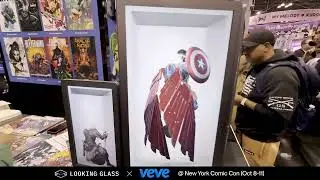 Looking Glass at New York Comic Con with Veve