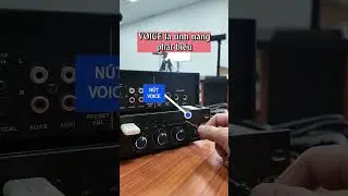 Cách chỉnh vang karaoke Hacoustic VF9