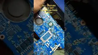 DELL LATITUDE E4310 NOT TURNING ON FIXED DISPLAY  #repair #laptoprepair #laptop #shorts #short