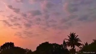 Sunset sky time lapse|Beautiful sky.