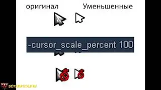 как уменьшить курсор в доте 2