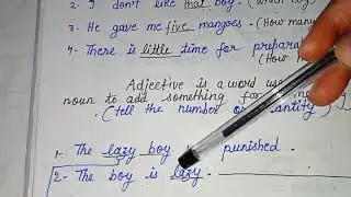 the adjective: introduction/what is an adjective