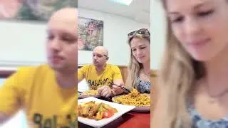 Опять жрем)) Китайское кафе в Белграде.