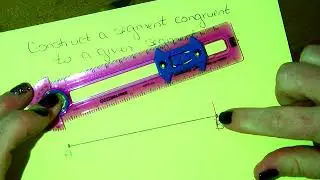 1 Segment Congruent to Segment