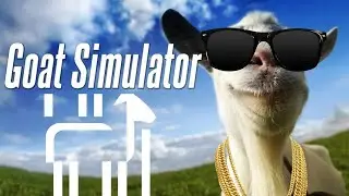 ULTIMATE PARTY GOAT...WAIT UNTIL THE END!!! #goat #simulator #shorts