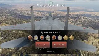 New F-15J 9-Kill Match AirRB | War Thunder