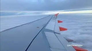 Easyjet Airbus A320 Approach and Landing into TXL [4K60]