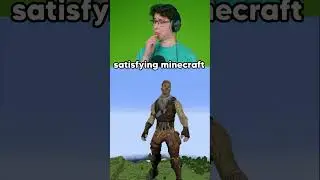 Most Satisfying Minecraft Animation😍🥰 #reaction