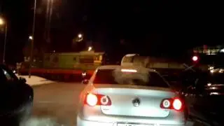 Щок! Редкий поезд через Лиговский пр.
