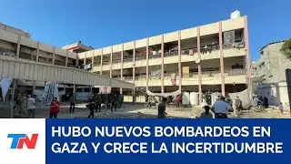 Hubo nuevos bombardeos en Gaza a 11 meses del inicio de la guerra entre Israel y Hamás