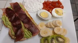 A healthy breakfast 😋 to keep you full till lunch time