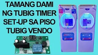 TAMANG DAMI NG TUBIG SET-UP SA PISO TUBIG VENDO