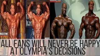Bodybuilding is a biased sport some fans are always disappointed at MR OLYMPIA decision
