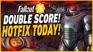 Hotfix Coming Today for PS5 + Double Score is Here! | Fallout 76