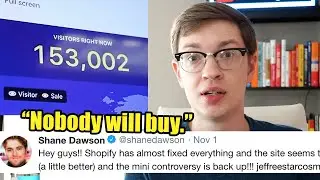Shopify Store Owner Reacts To Shane Dawson BREAKING Shopify